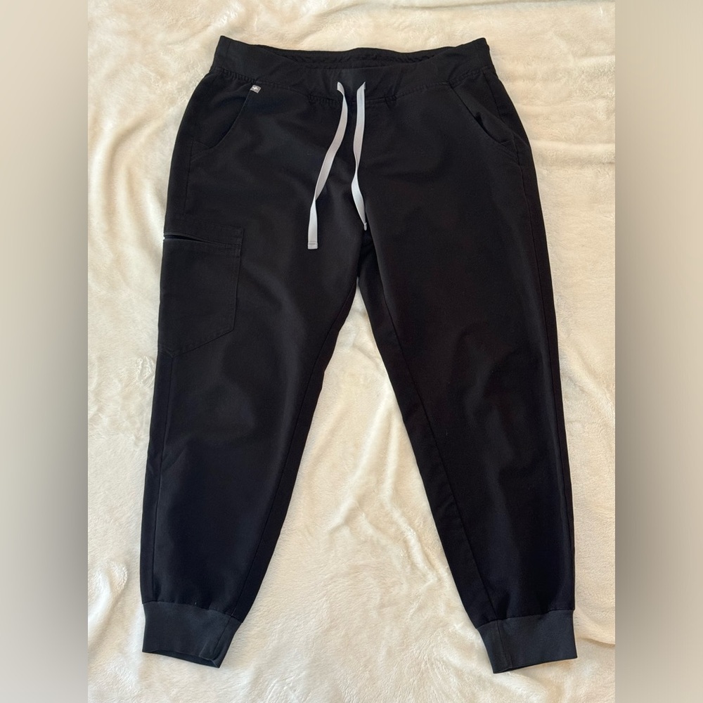 Figs Zamora jogger scrub pant size large petite
